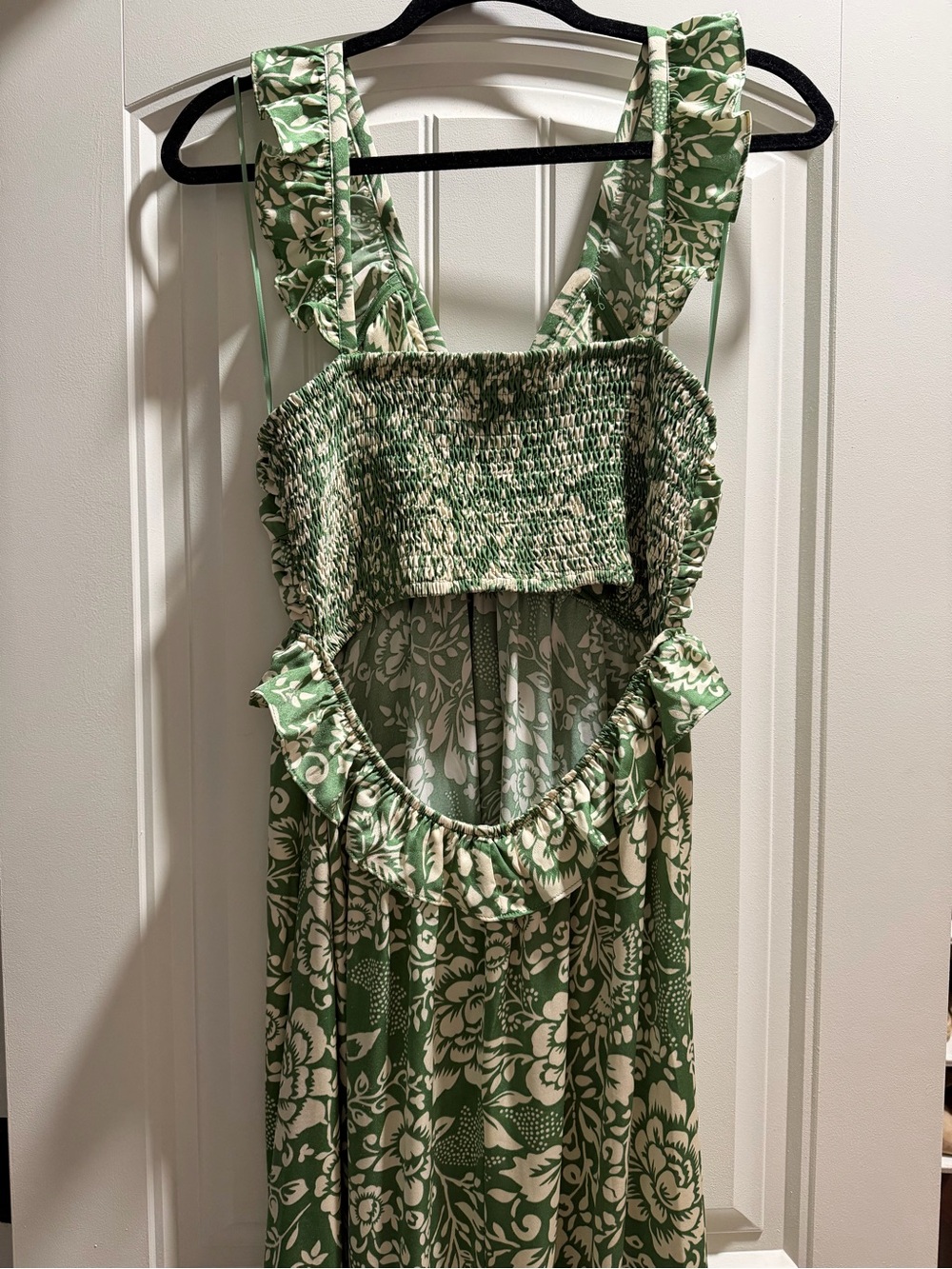 Heartloom Galeta Sage Green Floral Maxi Dress in Verde - Picture 6 of 6